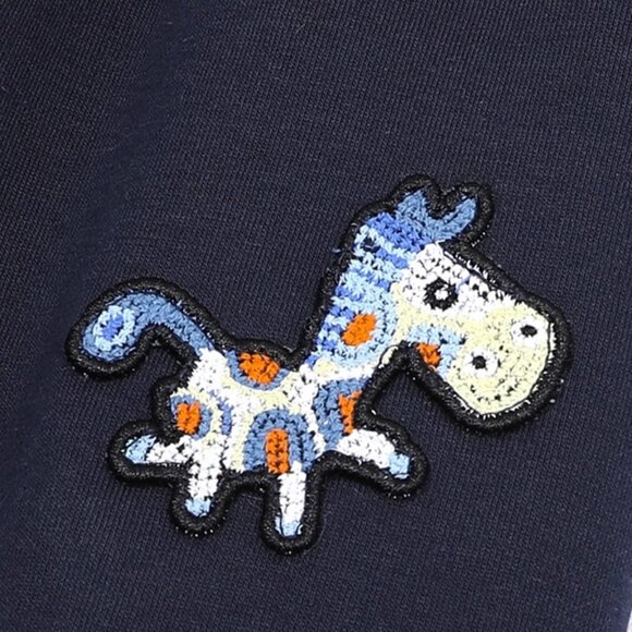 B.Sure Navy Blue Polo Shirt And Shorts Set - Picture 4 of 4